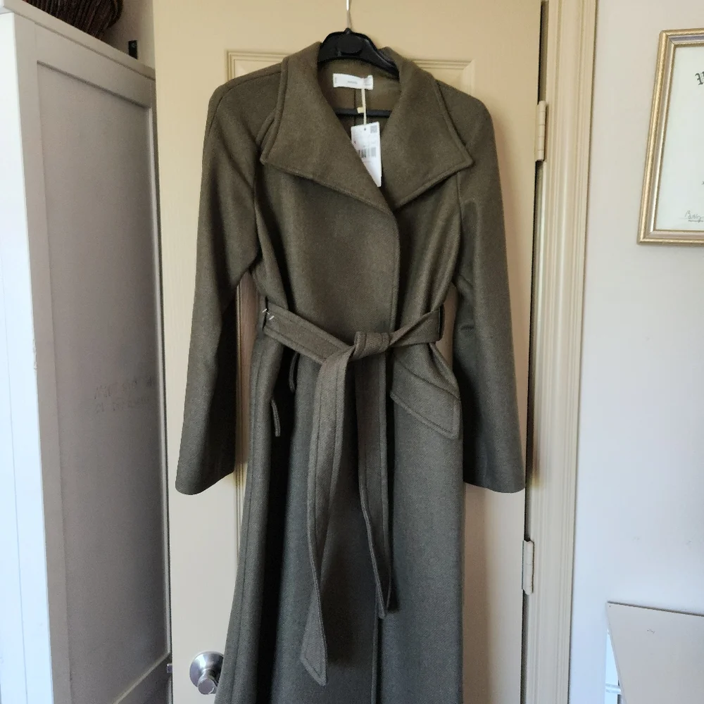 NWT Mango Woolen Coat size S - Picture 2 of 9